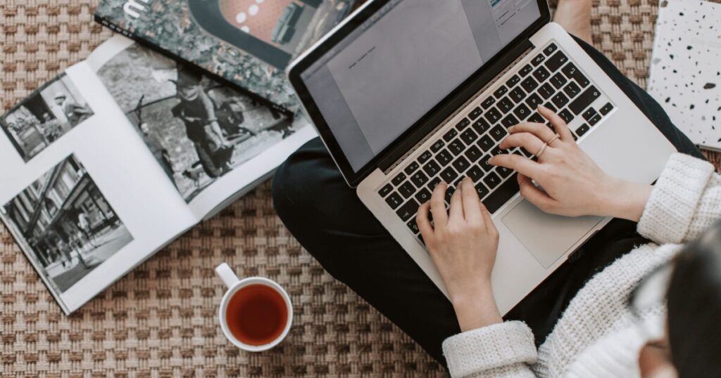 webライターがポートフォリオとして使うブログを作成