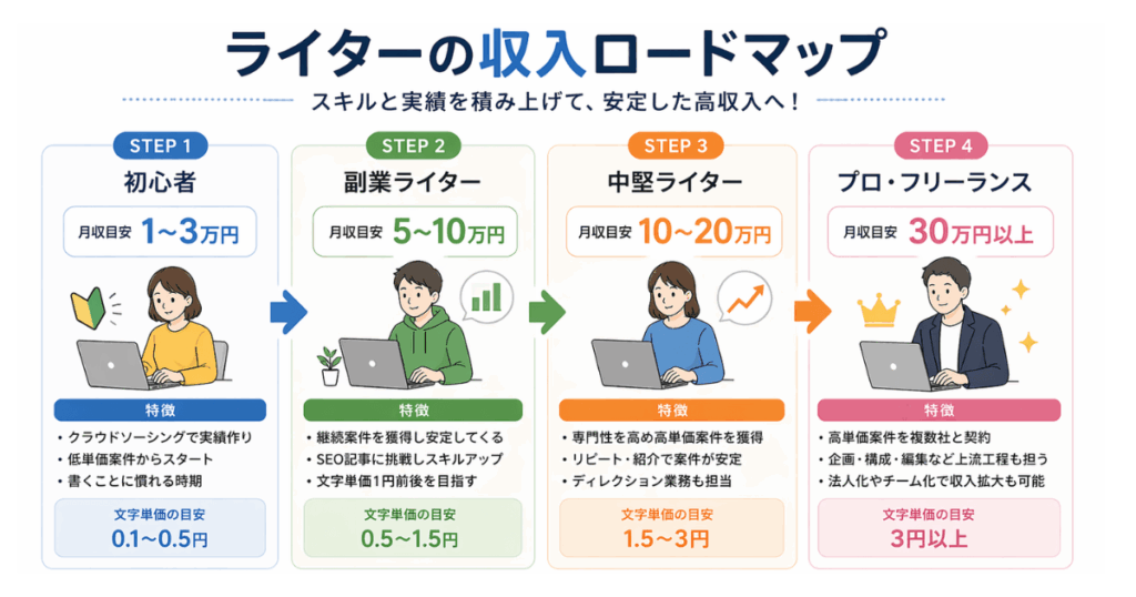 ライターの輸入アップのロードマップ